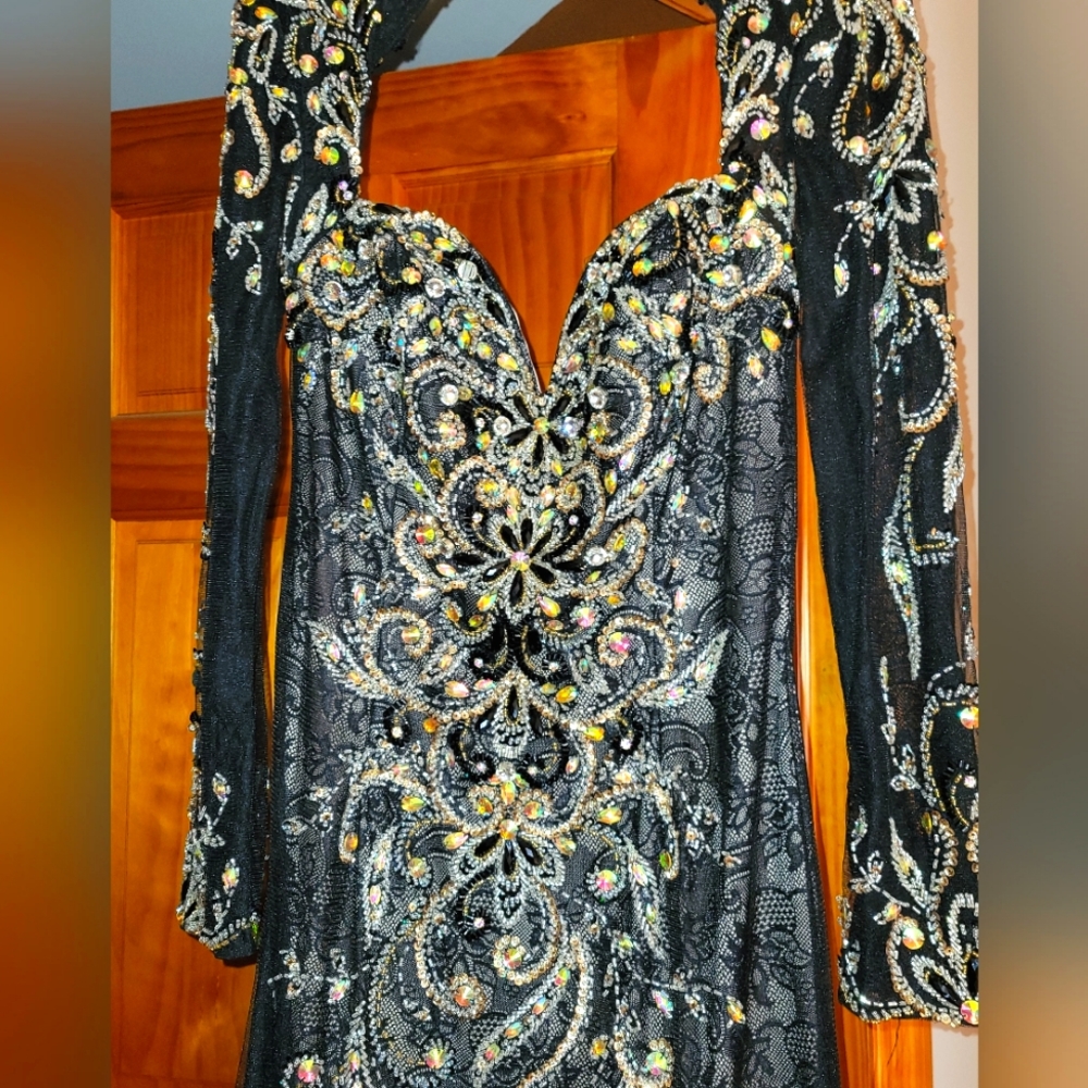 Bedazzled Elegant dress super classy